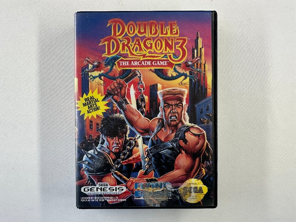 Double Dragon 3 The Arcade Game SEGA Genesis, Gebruikt, Vechten, Onbekend, 2 spelers