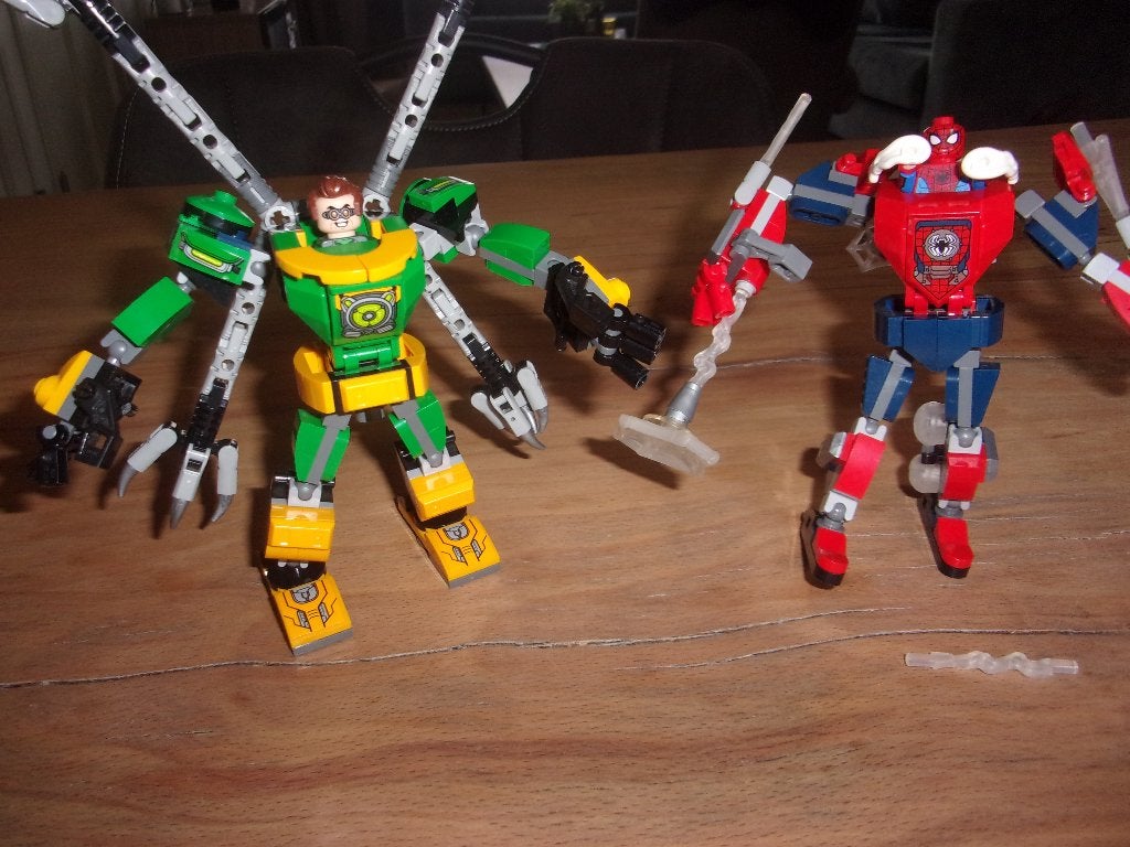 Lego Super Heroes 76198-1 Spider-Man & Doctor Octopus Mech, Gebruikt, Overige thema's, Lego, Ophalen of Verzenden