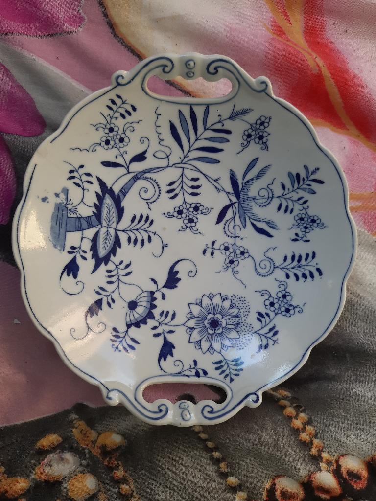Zwiebelmuster Louis Regout schaal #1, antiek, Ophalen of Verzenden