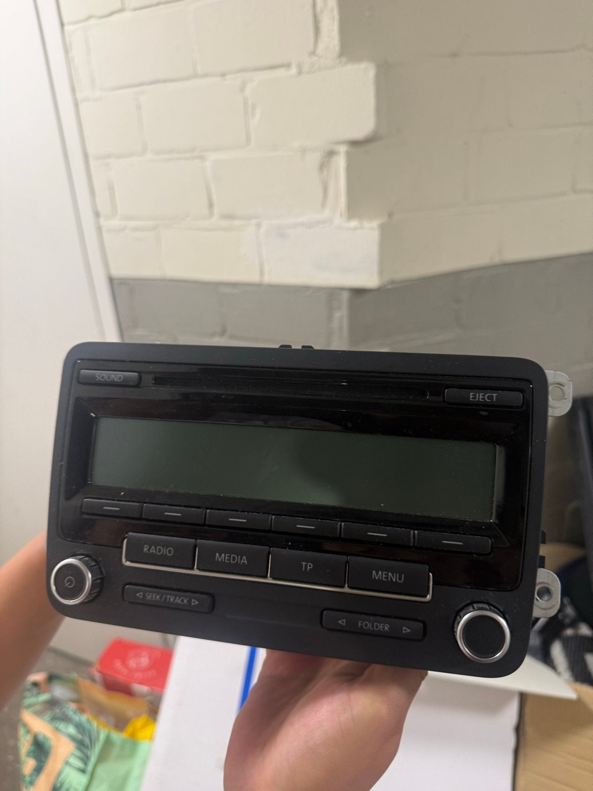 Originele VW Polo 1.4 16V Comfortline Radio/CD & Hoedenplank, Ophalen of Verzenden, Gebruikt