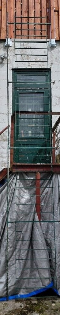 Groen hekwerk (11,3 meter totaal) – 87,5 cm hoog – delen, Ophalen, Gebruikt, IJzer, Tuinhek