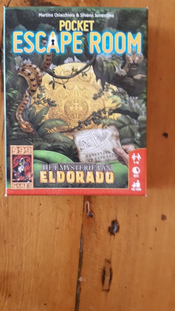 escaperoom spel Eldorado voor 2,50, Ophalen of Verzenden, Zo goed als nieuw