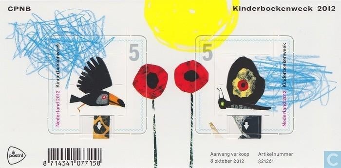 Nederland NVPH nr 2999 postfris Kinderboekenweek 2012, Postzegels en Munten, Postzegels | Nederland, Ophalen of Verzenden, Na 1940