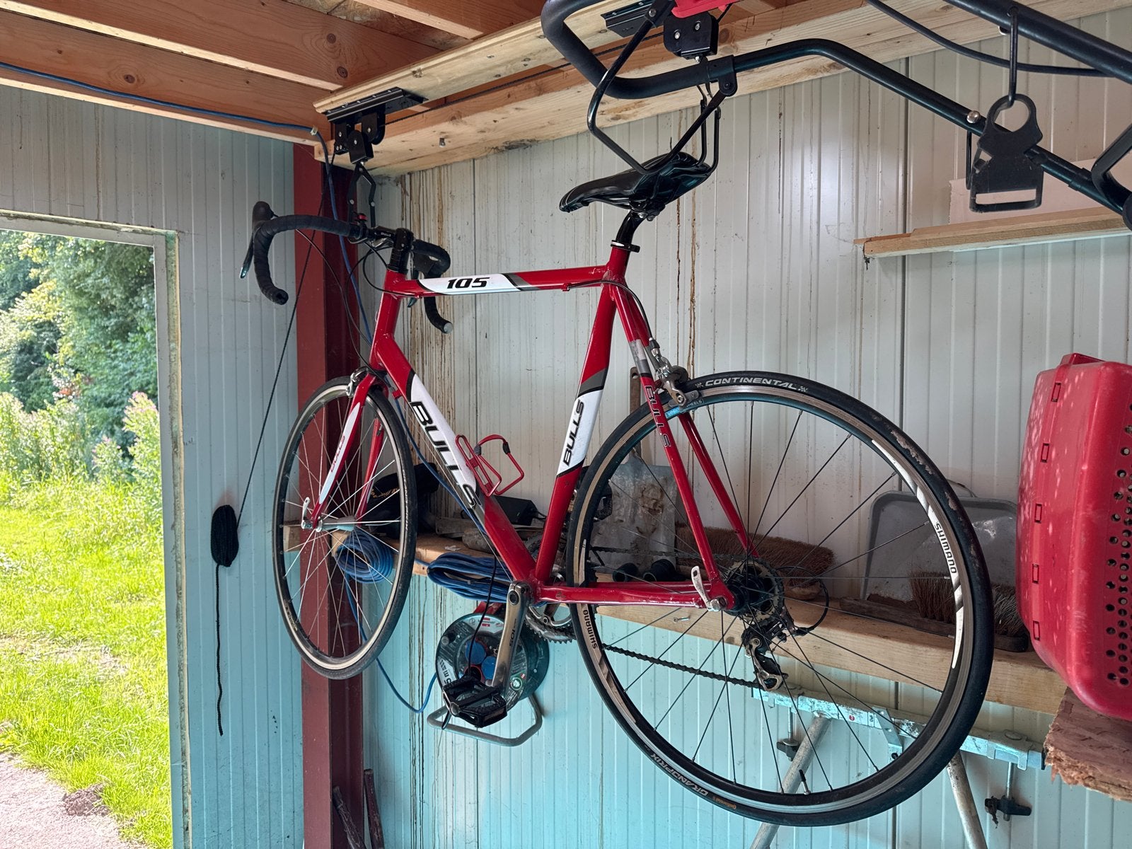 Wielrenfiets bulls 105, Gebruikt, Aluminium, Overige maten, 15 tot 20 versnellingen