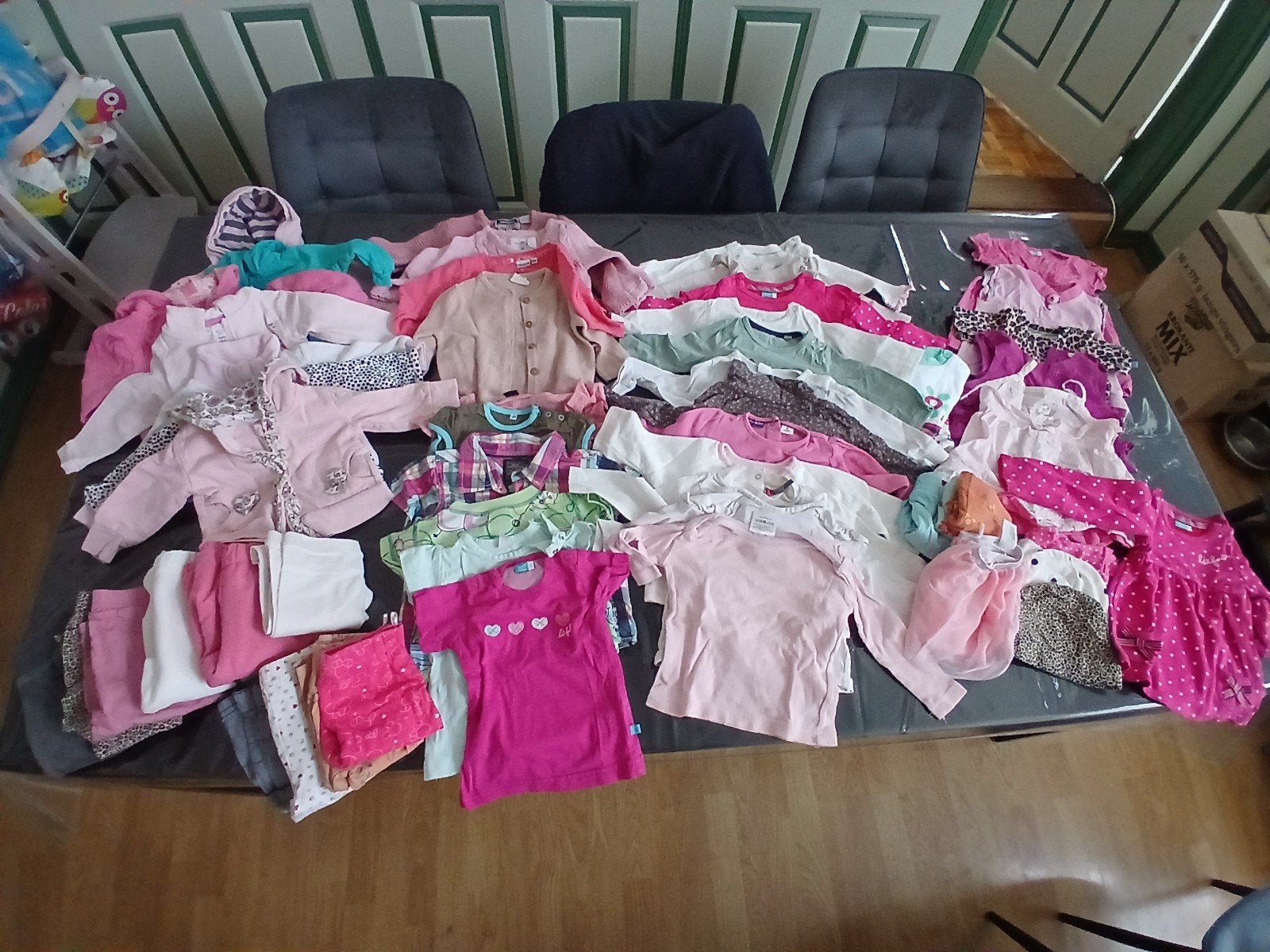 Meisjes kleding maat 68/74, Ophalen, Gebruikt