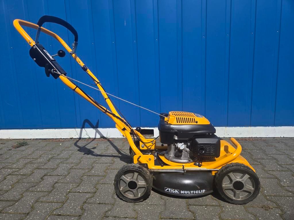Stiga Multiclip PRO S SVAN met Honda motor, Ophalen, Cirkelmaaier, Gebruikt, Benzine-grasmaaier