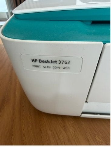 hp deskjet 3762 printer, Computers en Software, Printers, Zo goed als nieuw, Printer, Inkjetprinter, Kleur printen, Kopieren, Scannen