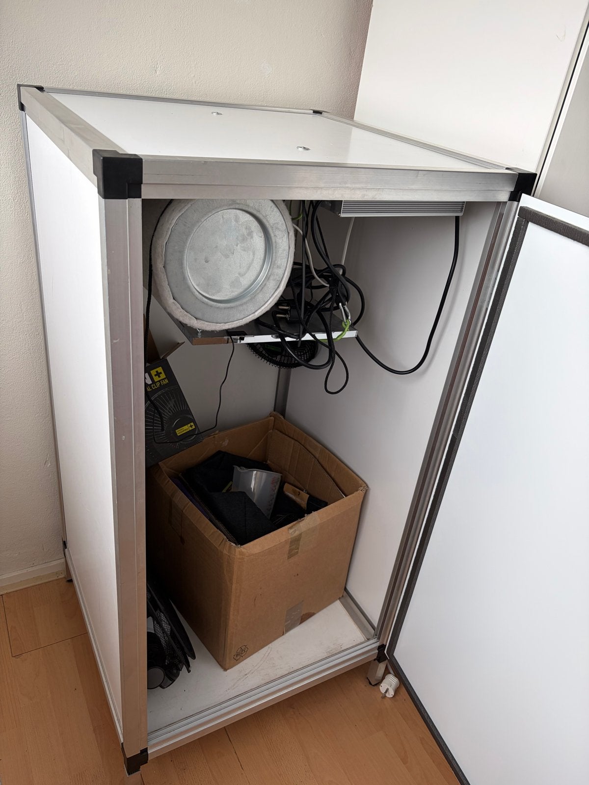 G-tools Kweekkast Compleet met 180w Hans Panel en Toebehoren, Ophalen, Gebruikt, Kweekkast