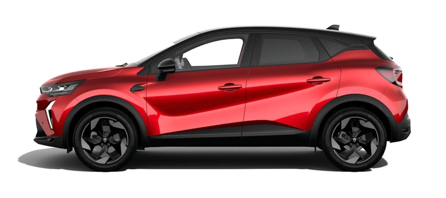 Renault Captur E-Tech full hybrid 160 techno | Nu leverbaar, Auto's, 1789 cc, 4 cilinders, Leder en Stof, Bedrijf