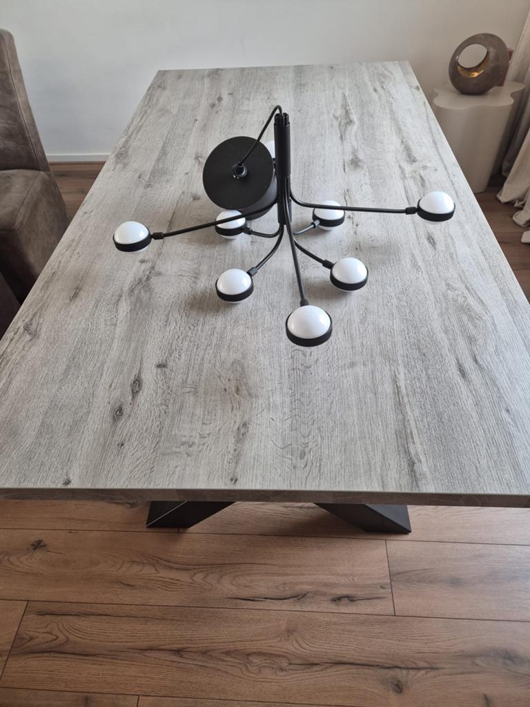 Hanglamp - 8 Armen, 70 cm (ophalen in schijndel), Ophalen, Zo goed als nieuw, Metaal, 50 tot 75 cm