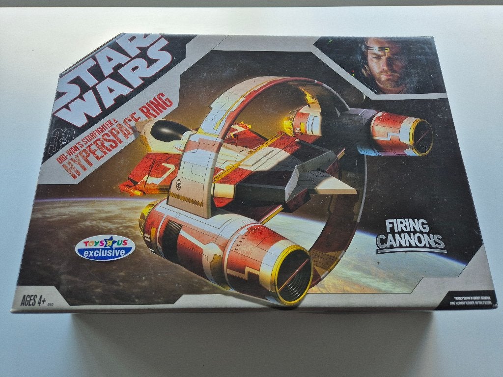 Star Wars TAC Obi-Wan's Jedi Starfighter & Hyperspace Ring, Ophalen of Verzenden, Nieuw, Actiefiguurtje