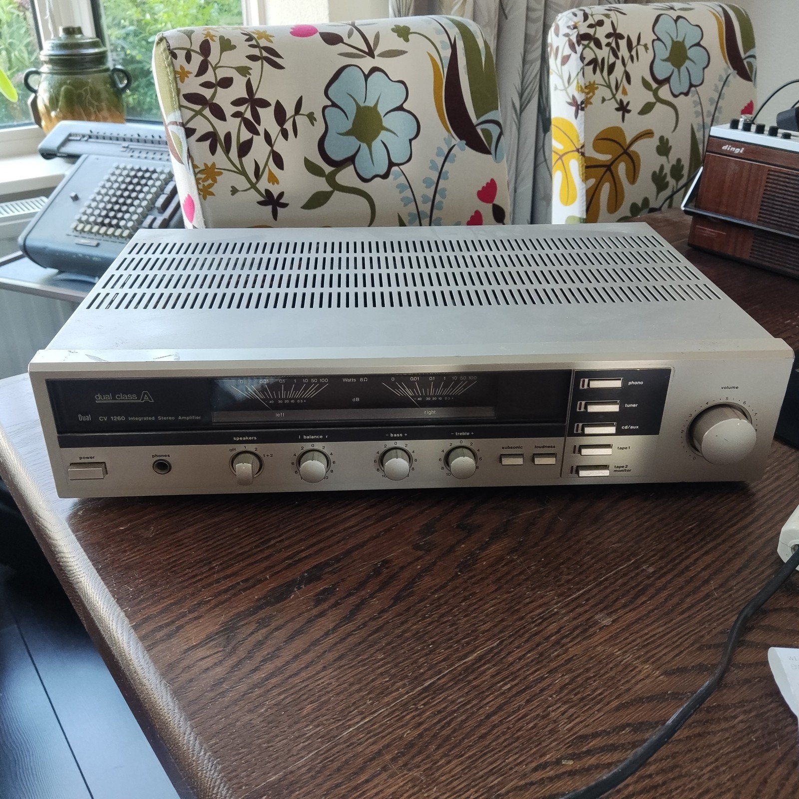 Vintage Dual CV1260 Class A Stereo Versterker, Audio, Tv en Foto, Gebruikt, 60 tot 120 watt, Stereo, Ophalen