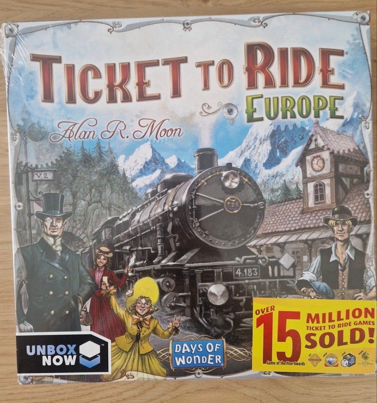 Ticket to Ride Europe, Drie of vier spelers, Ophalen of Verzenden, Nieuw