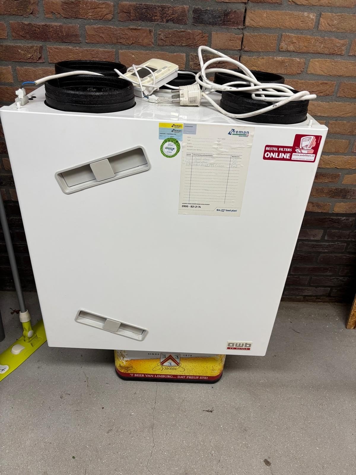 wtw unit awb, Ophalen, Gebruikt, Ventilator en Afzuiger
