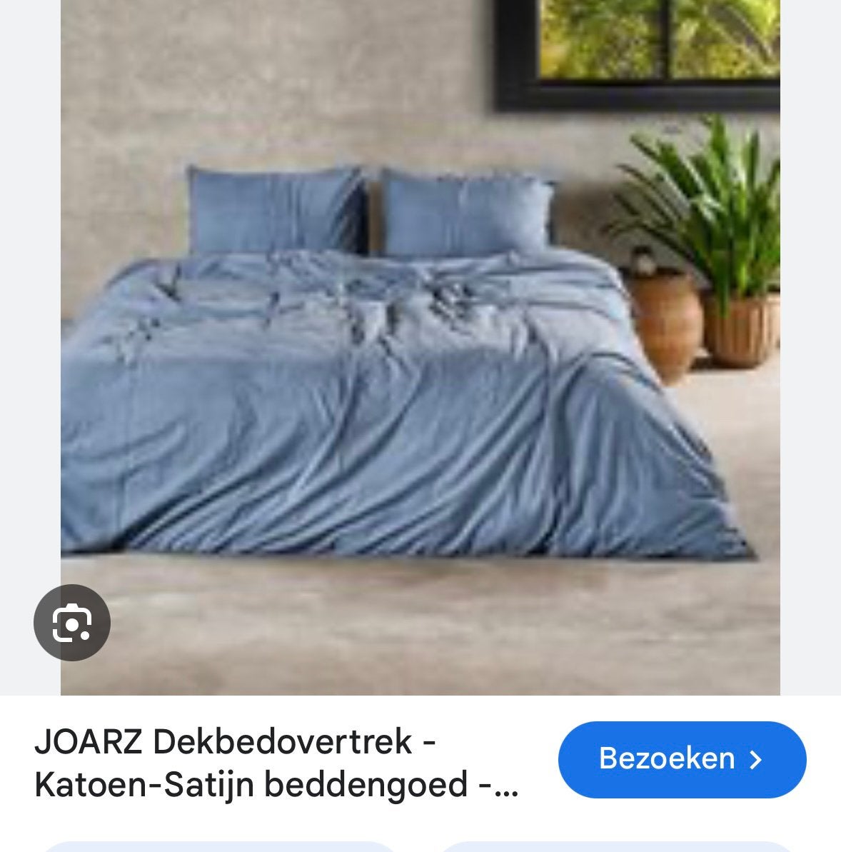 Joarz eenpersoons dekbedovertrekset blauw 140x200, Eenpersoons, Blauw, Dekbedovertrek, Ophalen of Verzenden