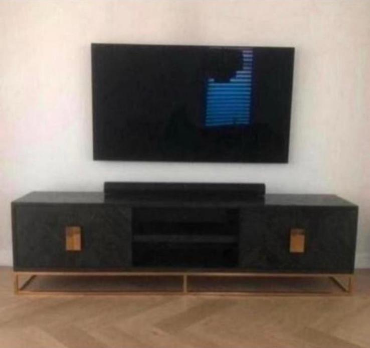 Richmond tv-meubel 220 cm, Huis en Inrichting, Kasten | Televisiemeubels, Ophalen, Zo goed als nieuw, 200 cm of meer, Minder dan 100 cm