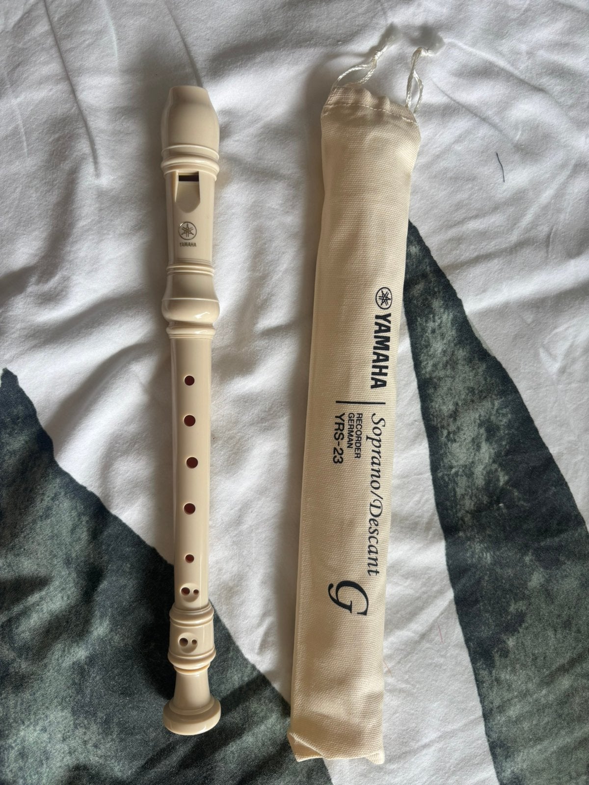 Nieuwe Yamaha blokfluit, Muziek en Instrumenten, Ophalen of Verzenden, Nieuw, Sopraan of Sopranino
