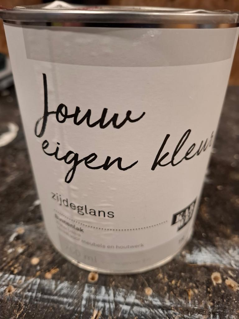 Karwei Binnenlak Zijdeglans Houtverf Waterbasis 750ml, Doe-het-zelf en Verbouw, Verf, Beits en Lak, Nieuw, Ophalen of Verzenden
