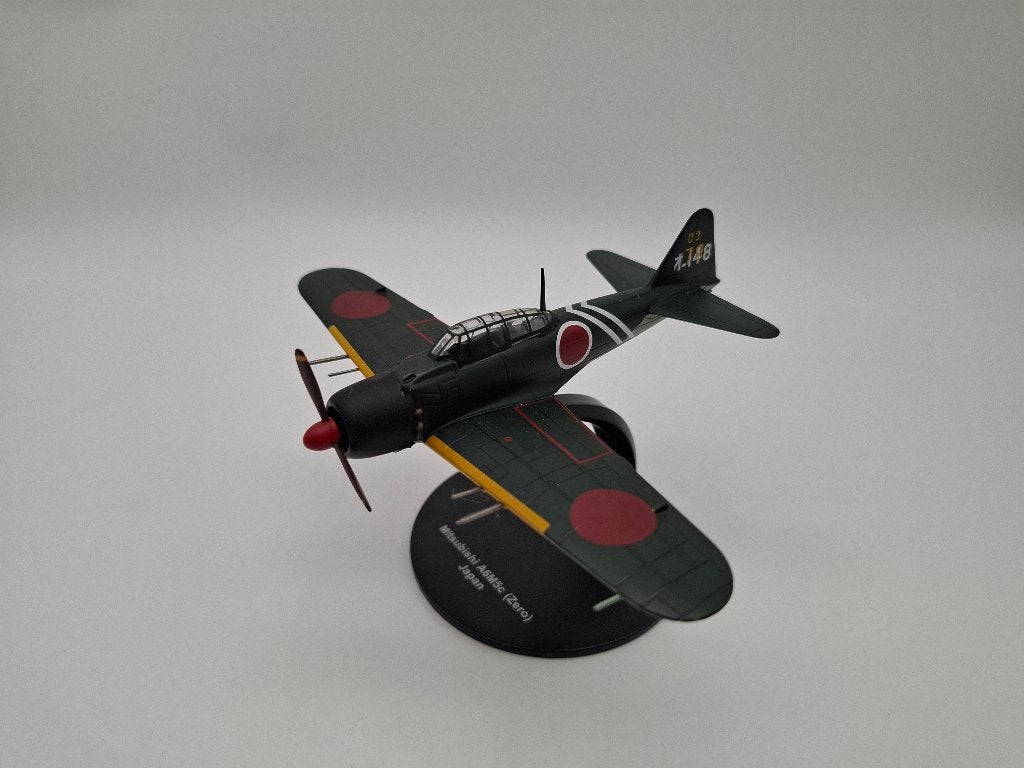IXO Mitsubishi A6M5c ZERO met doos, Overige merken, Verzenden, Nieuw, Groter dan 1:72
