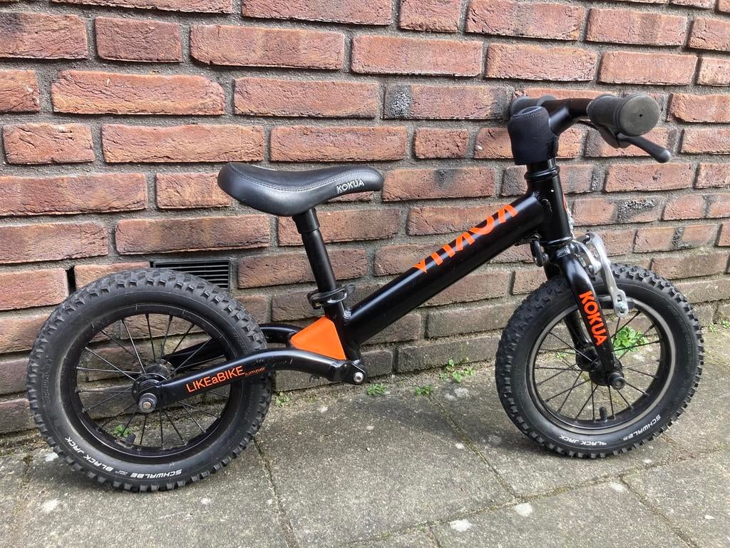 Kokua Jumper black edition loopfiets, Kinderen en Baby's, Speelgoed | Buiten | Voertuigen en Loopfietsen, Gebruikt, Loopfiets