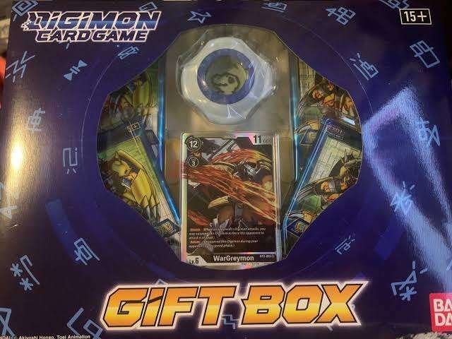 Digimon Card Game – Gift Box EX-01 2021, Ophalen of Verzenden, Nieuw, Boosterbox, Foil