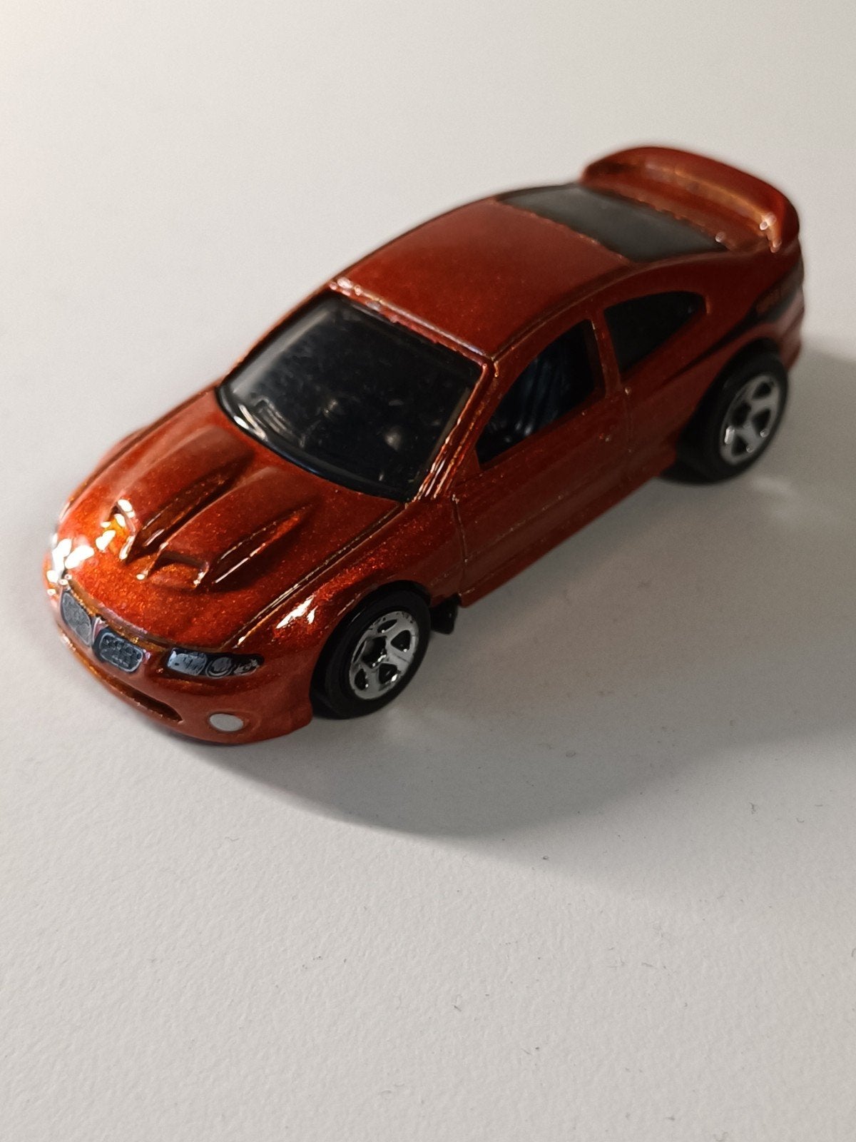 Hot Wheels Pontiac GTO - Oranje Speelgoedauto, Ophalen of Verzenden, Gebruikt, Auto