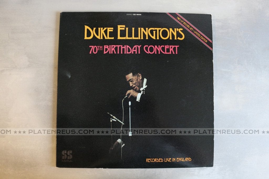 Duke Ellington's 70th Birthday Concert 1970 Jazz 2 LP 3444, LP, 12 inch, Jazz, Beschermende buitenhoes
