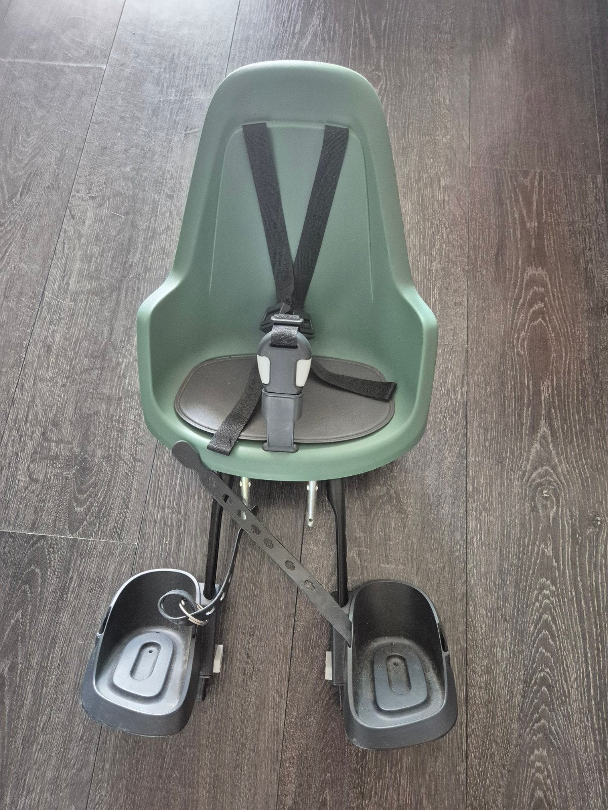 Bobike Go Mini fietszitje peppermint inclusief bevestiging, Ophalen, Gebruikt