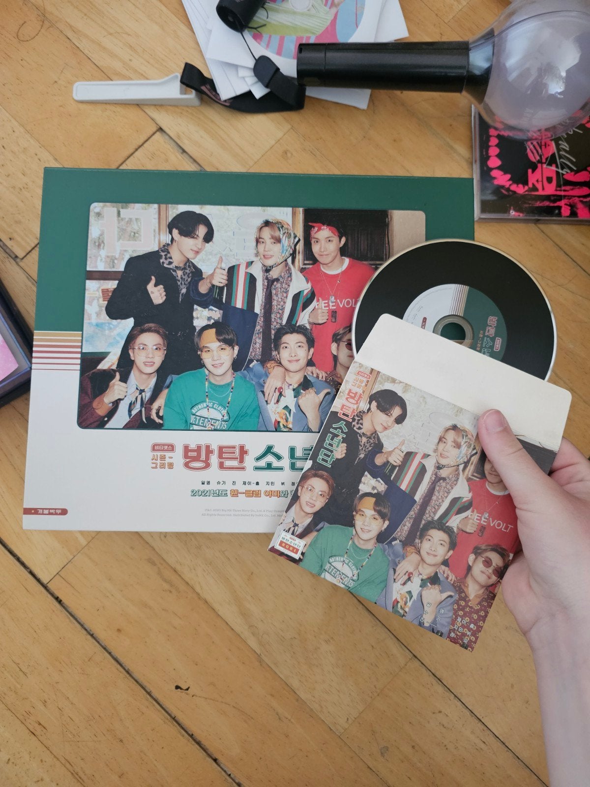 BTS 2021 Season's Greetings, Verzenden, Zo goed als nieuw, Overige formaten