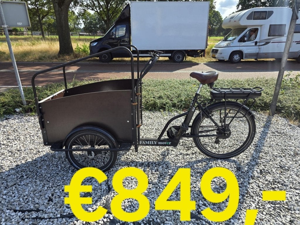 bakfiets elektrische bakfiets cargobike hondenbakfiets ebike, Niet opgegeven, -, Niet opgegeven