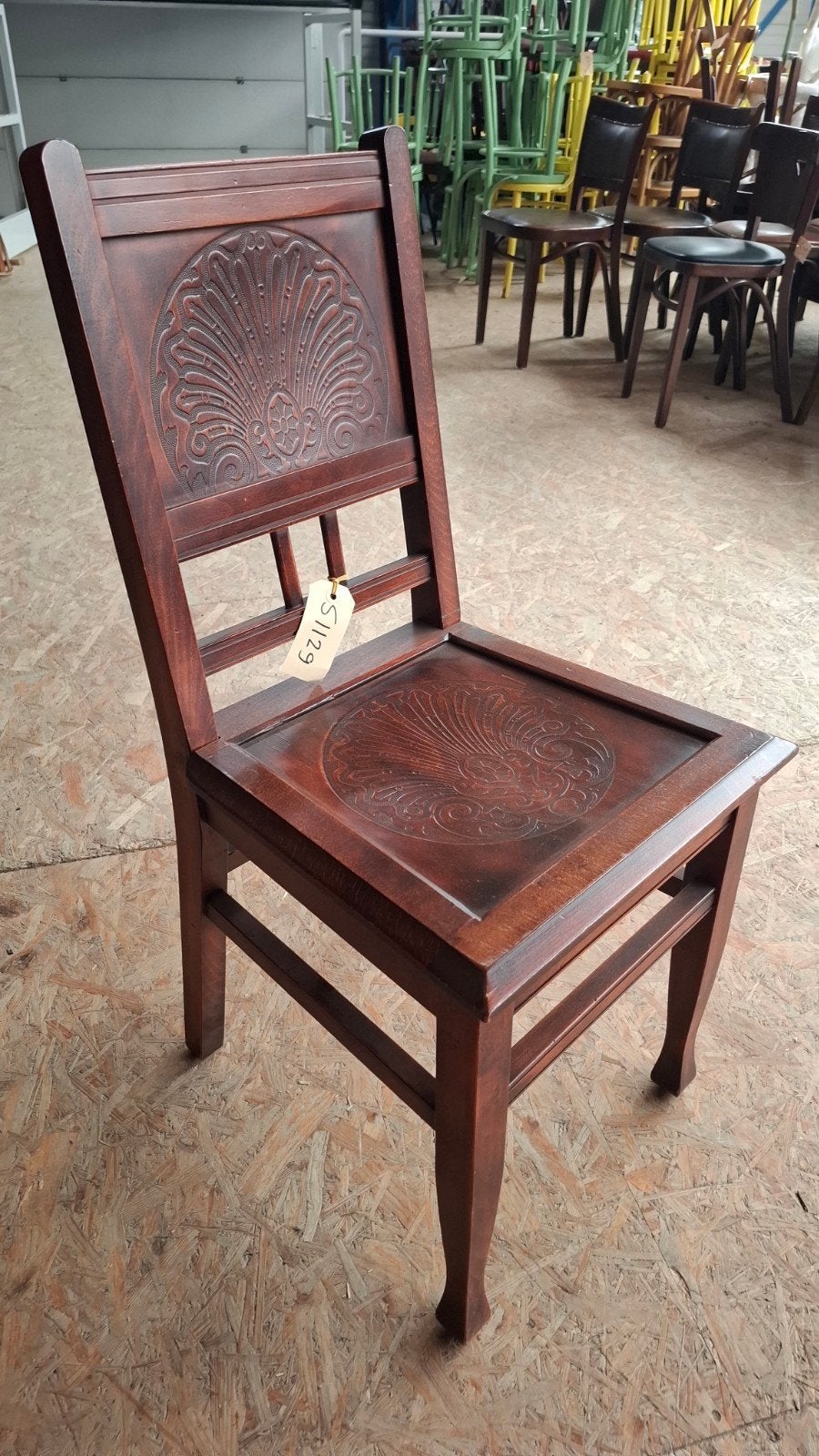 12 thonet HUTTEN print cafe bistro stoelen zeer speciaal, Ophalen of Verzenden