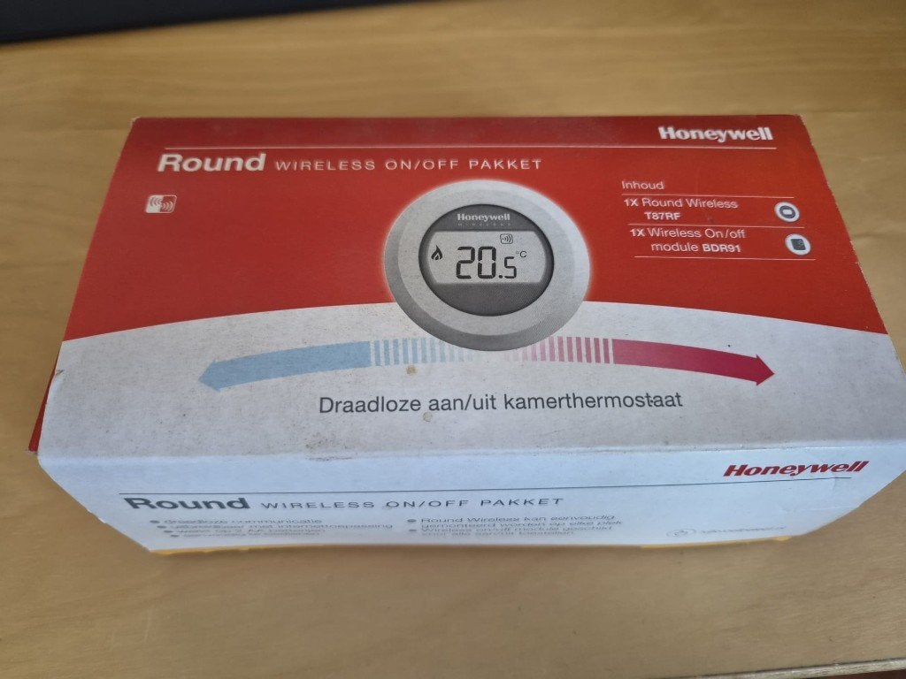 Thermostaat Honywell Round wireless, Ophalen, Nieuw