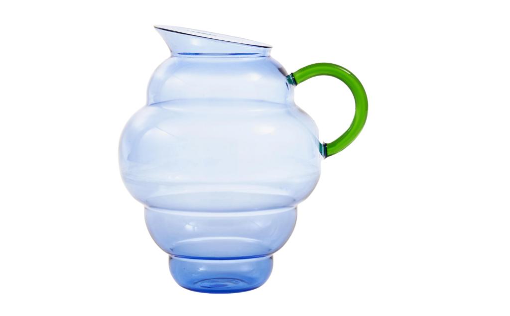 POLSPOTTEN Pitcher Mizu Kiri Dark Blue | Van €50, nu, Overige typen, POLSPOTTEN, Nieuw, Ophalen of Verzenden