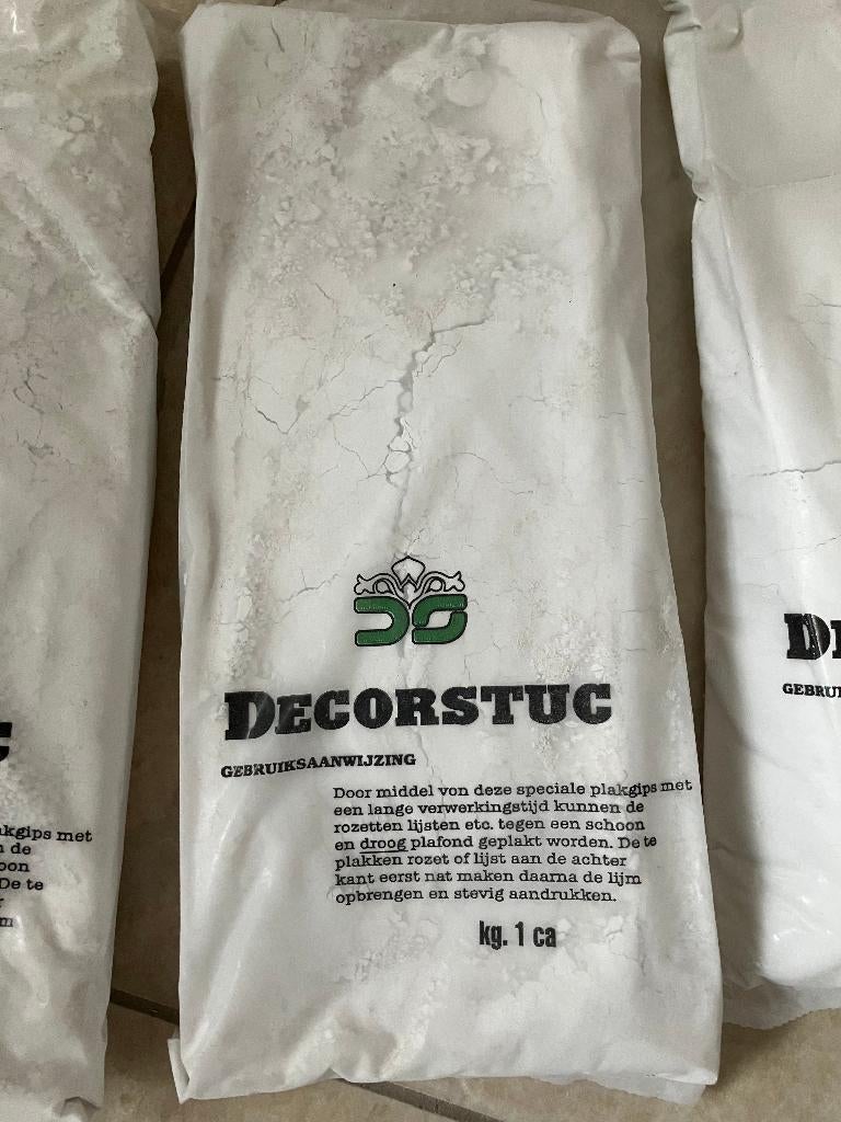Decorstuc plakgips + ornament (rozet 53), Ophalen of Verzenden