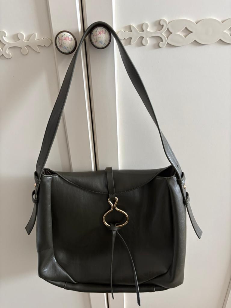 Tas H&M zgan, Ophalen of Verzenden, Zo goed als nieuw, Schoudertasje