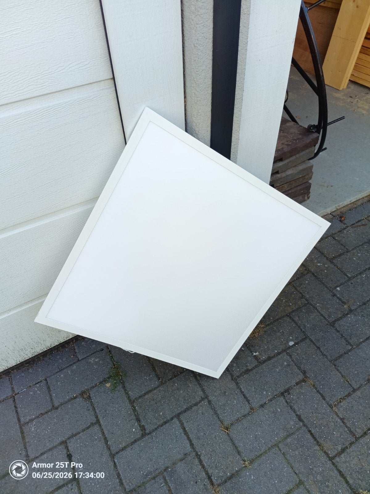 25 x IntegraTech LED Paneel 60x60 36W 4000K, Metaal, Wit, Overige merken, Ophalen of Verzenden