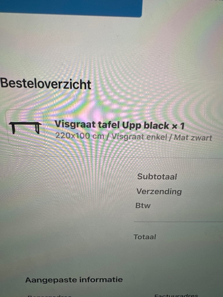 Eettafel, Huis en Inrichting, Tafels | Eettafels, Ophalen, Rechthoekig, 200 cm of meer, 50 tot 100 cm