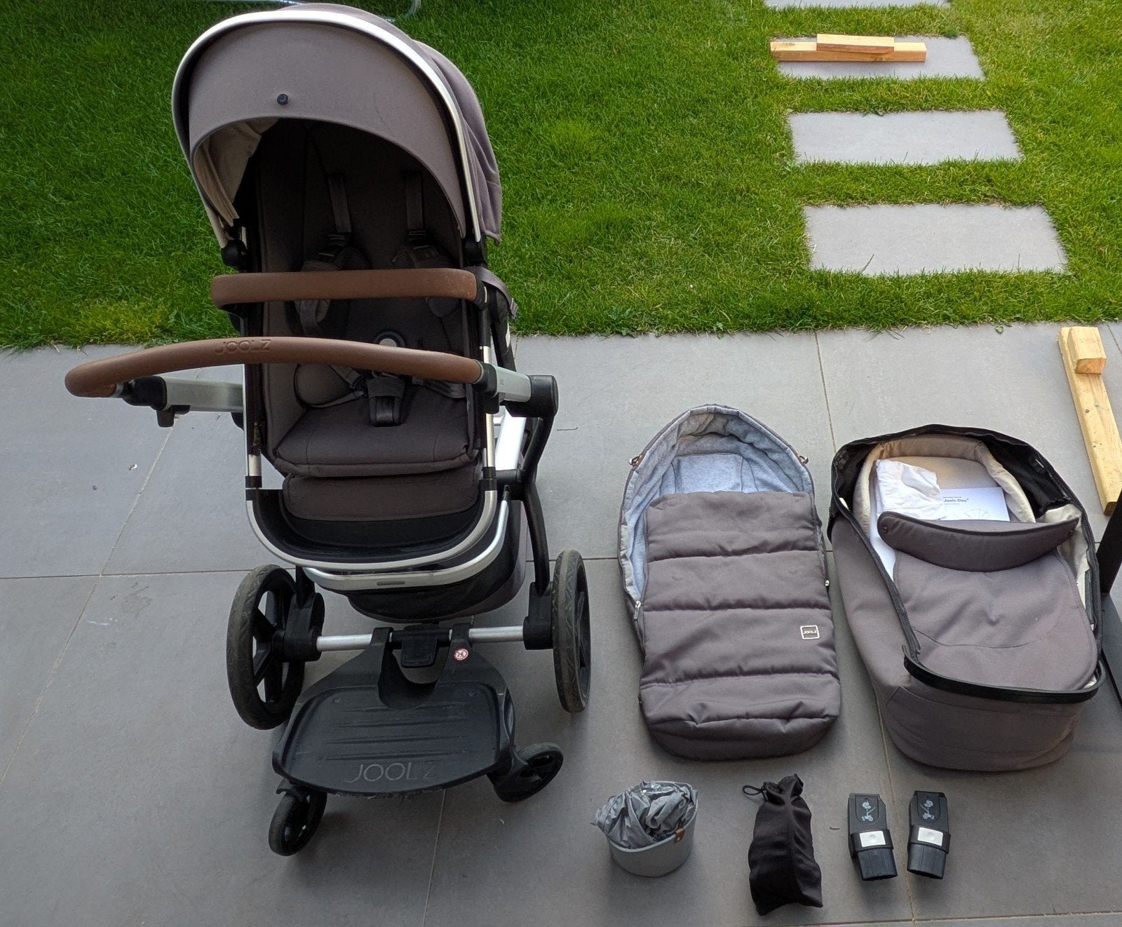 Joolz Day+ kinderwagen compleet met accessoires, Ophalen, Gebruikt, Kinderwagen, Met reiswieg
