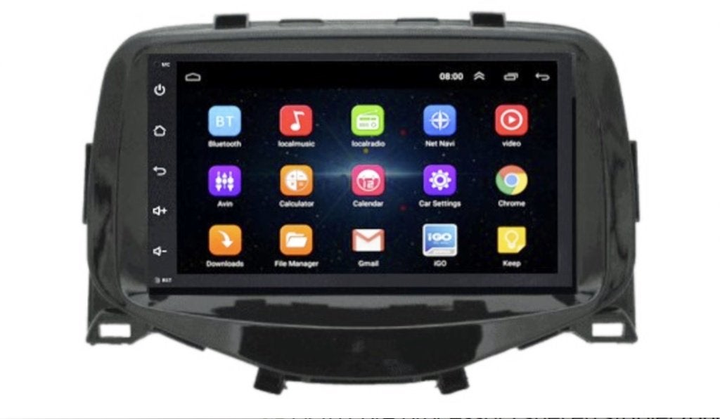 Auto radio Toyota Aygo/Citroen C1/Peug108 bj 2014+, Ophalen of Verzenden, Nieuw