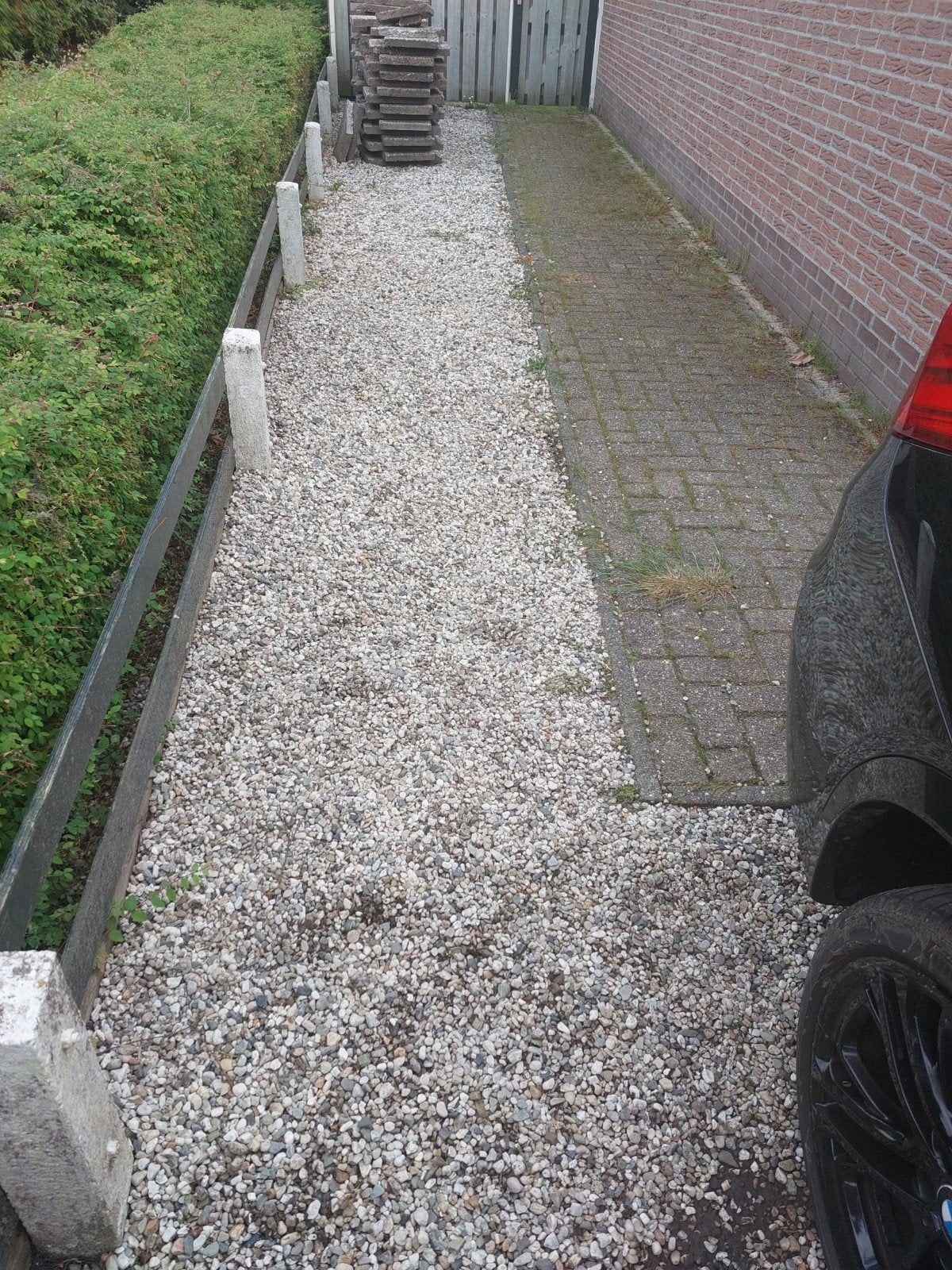 Gratis grind, Tuin en Terras, Ophalen, Gebruikt, Grijs