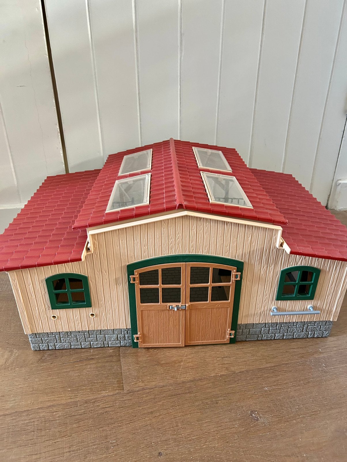 Schleich manege stal mist onderdelen, Ophalen of Verzenden, Gebruikt, Poppenhuis
