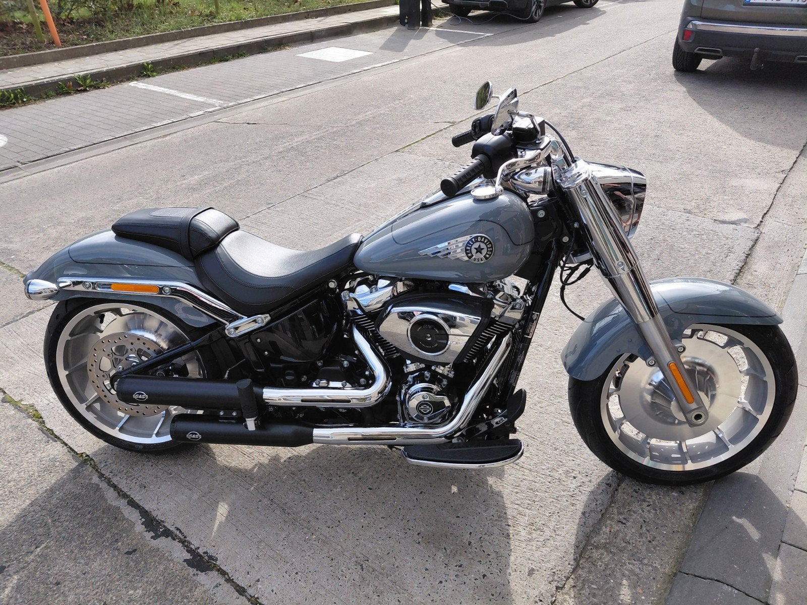 Harley Davidson FAT BOY 117, S&S , 2026, 3600km, NIEUWSTAAT, 2 cilinders, Traction Control, Nieuw, Particulier