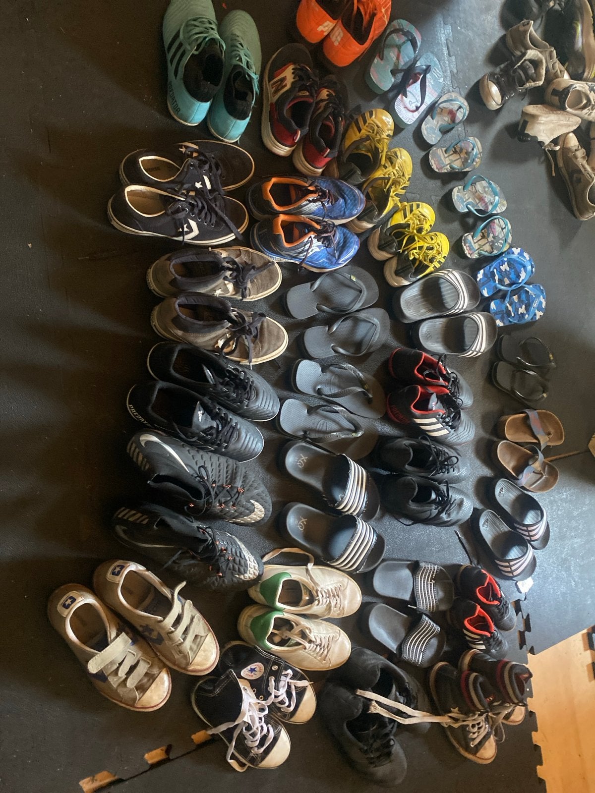 Diverse schoenen en slippers - Grote collectie, Ophalen of Verzenden, Gedragen, Blauw, Sandalen