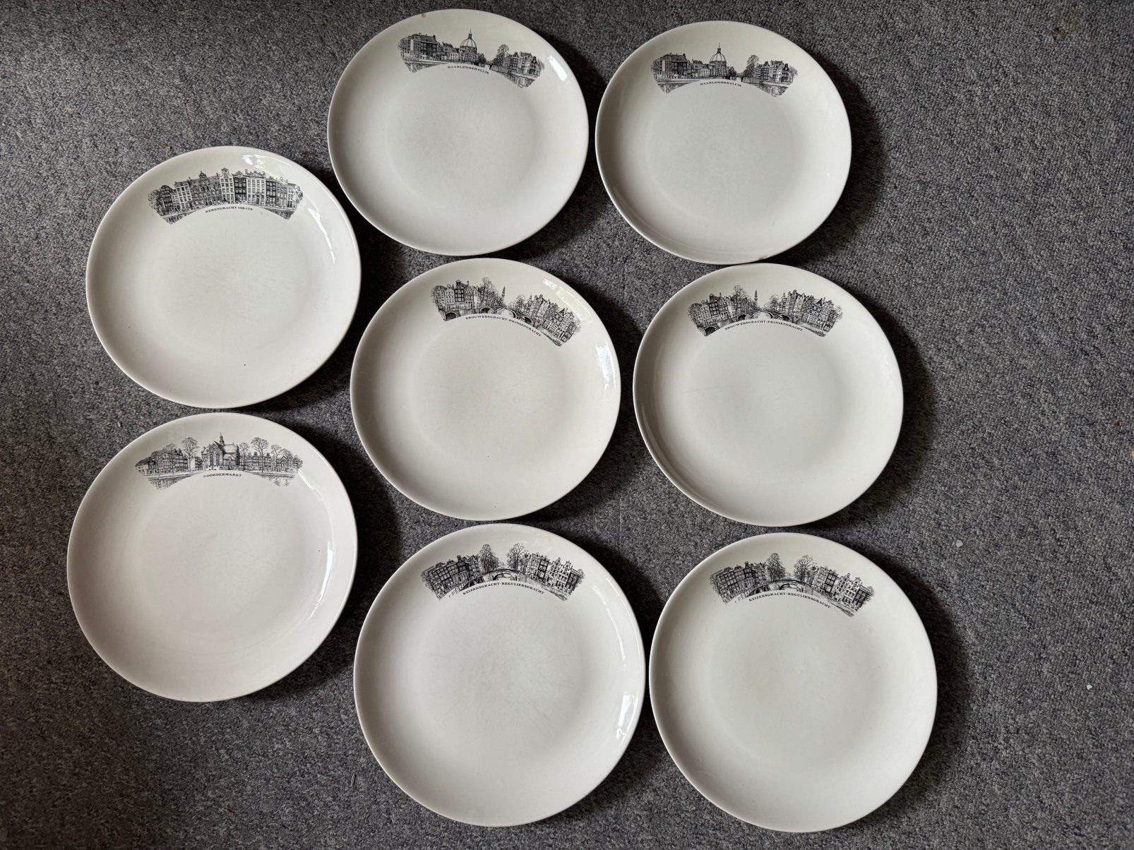 Villeroy & Boch “Amsterdam serie” bordjes, koffiekan & potje, Ophalen