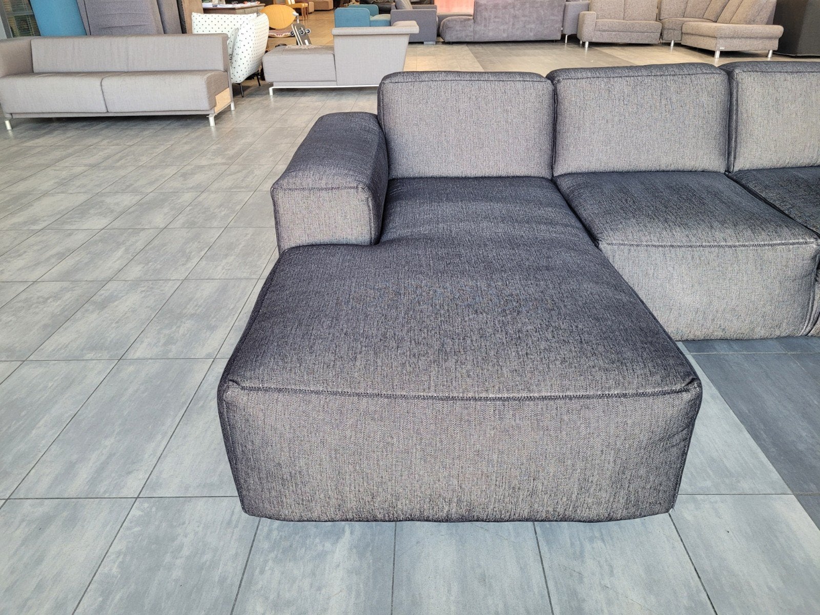 Foto 14 van ✅️️️️️️GEREINIGD zandkleurig zwart hoekbank 255x175 BEZORGEN