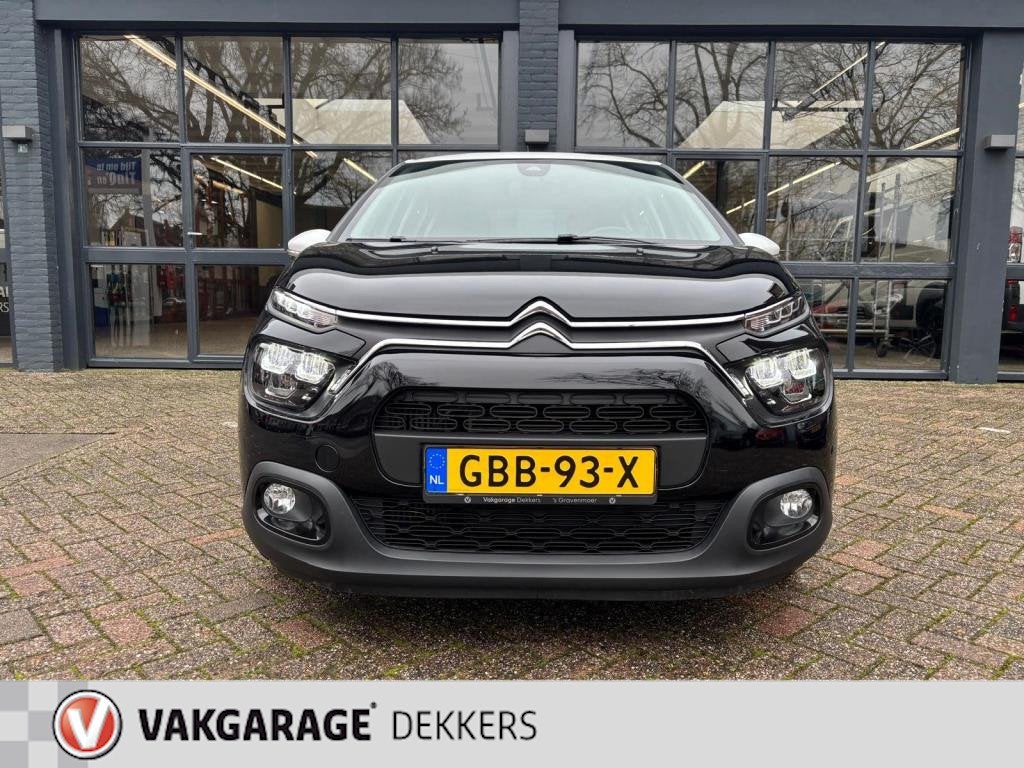 Citroen C3 1.2 PureTech C-Series 110pk, Voorwielaandrijving, 450 kg, 1199 cc, Zwart