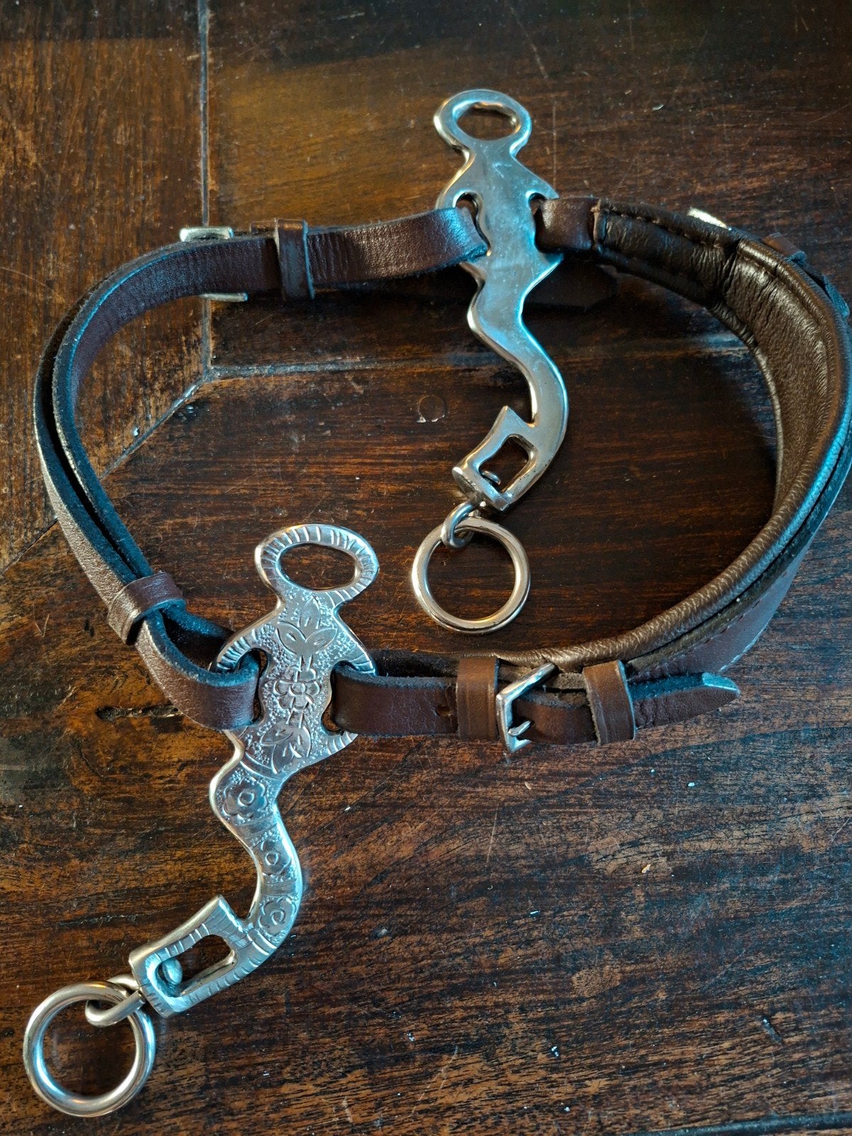 Hackamore barok bruin leer maat cob, Ophalen of Verzenden