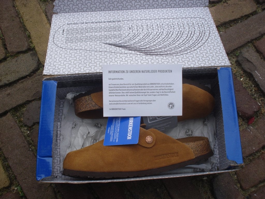 GRATIS VERZENDEN NIEUWE BRUINE BOSTON BIRKENSTOCKS MT 38, Slippers, Bruin, Verzenden, Nieuw