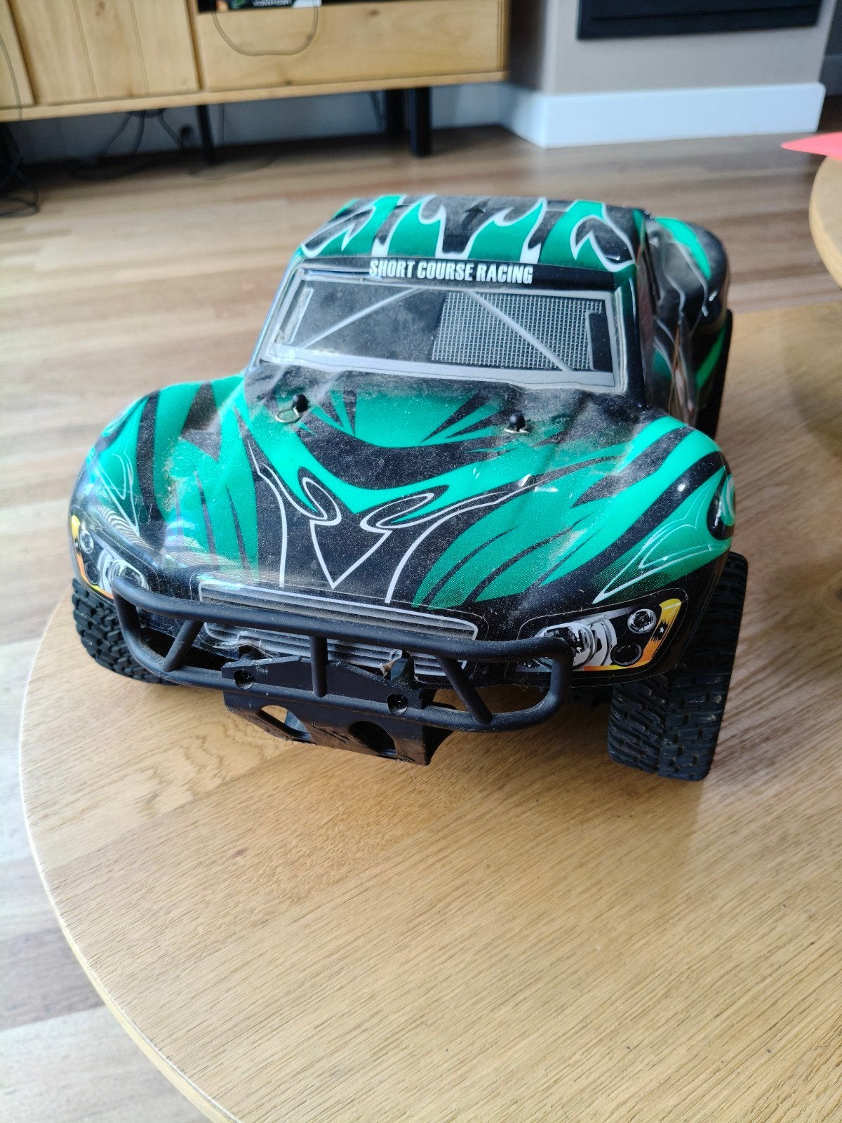 Himoto monstertruck (defect), Ophalen of Verzenden, Gebruikt, Schaal 1:10, Elektro