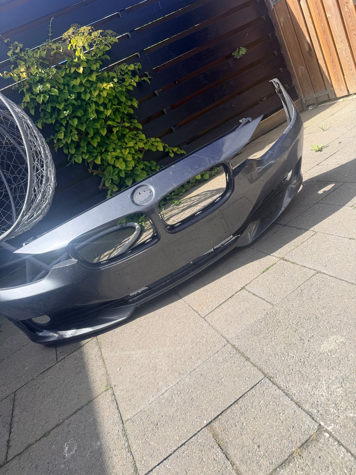 BMW F30/F31 Voorbumper - Mineral Grau Metallic orgineel, Auto-onderdelen, Gebruikt, Voor, Ophalen of Verzenden, Bumper